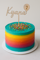 Taarttopper Naam met Ballon