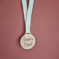 Medaille gepersonaliseerd