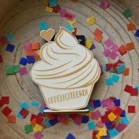 Cadeaukaart houder Cupcake