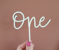 Taarttopper Leeftijd "One"