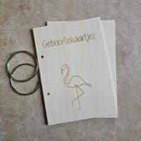 Kaartenbundel Flamingo