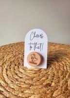 Gepersonaliseerde Houten Wijnstopper