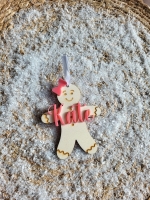 Gingerbread kersthanger met naam