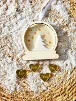 Snowglobe met hartjes