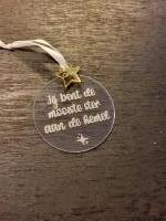 Kerstbal De mooiste ster