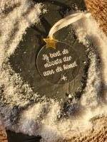 Kerstbal De mooiste ster