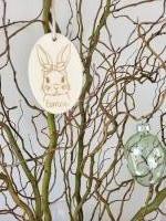 Hanger met Haasje met of onder strikje