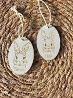 Hanger met Haasje met of onder strikje