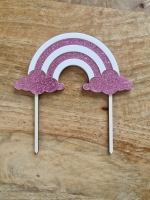 Regenboog Taarttopper Acryl