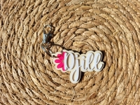 Gepersonaliseerde 3D Naam-Sleutelhanger