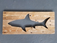 Silhouette van een haai